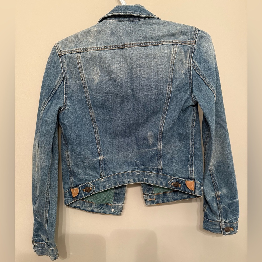 Zara Blue Denim Jacket